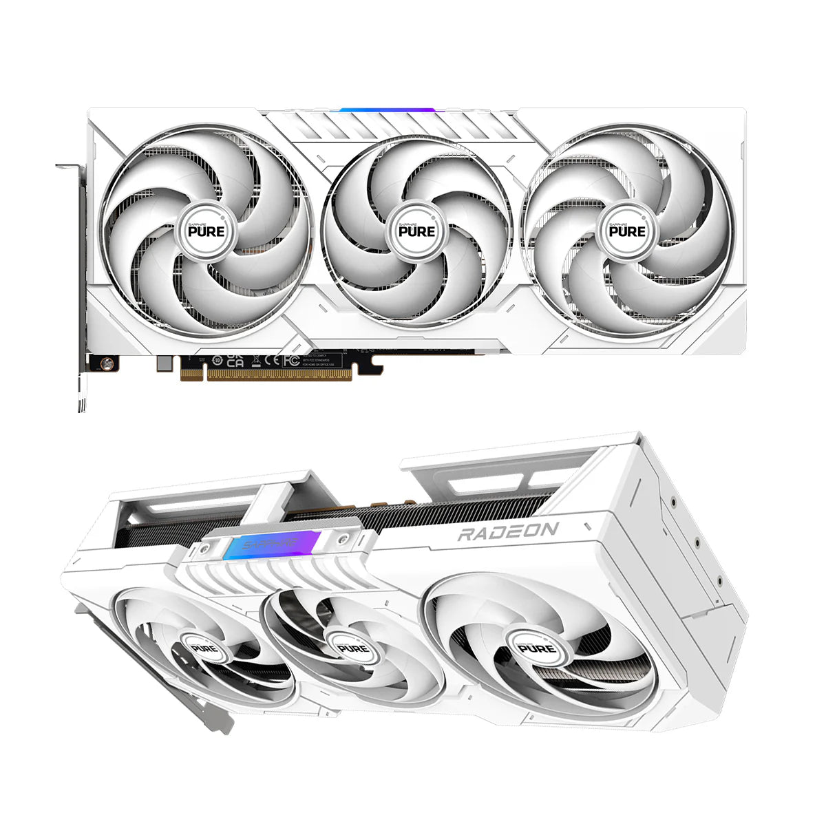 SAPPHIRE PURE AMD RADEON™ RX 9070 XT GAMING OC 16GB DUAL HDMI / DUAL DP LITE GRAPHICS CARD
