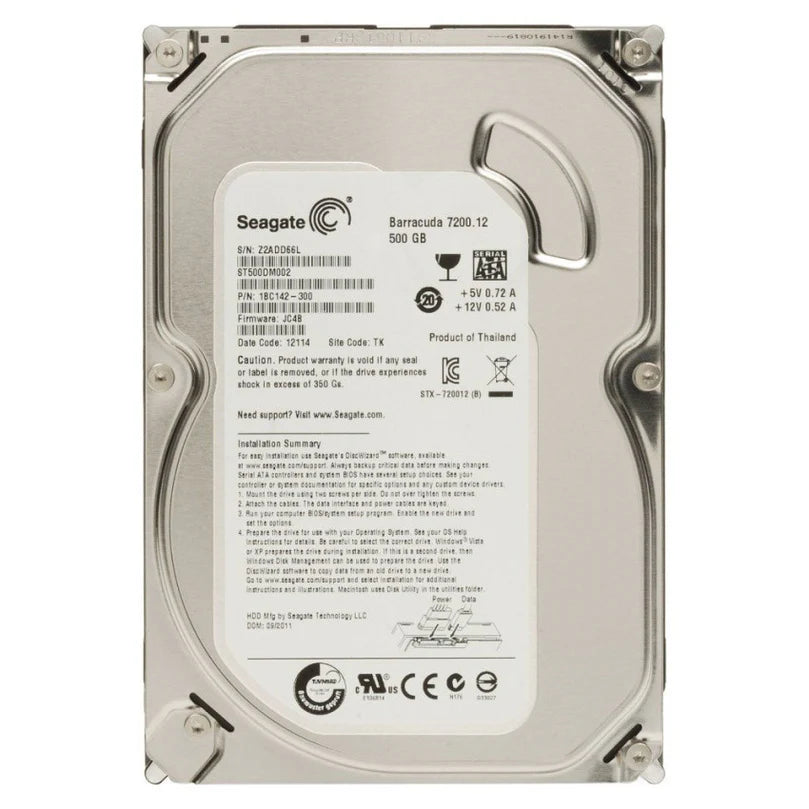 SEAGATE 500GB SATA 3.5"