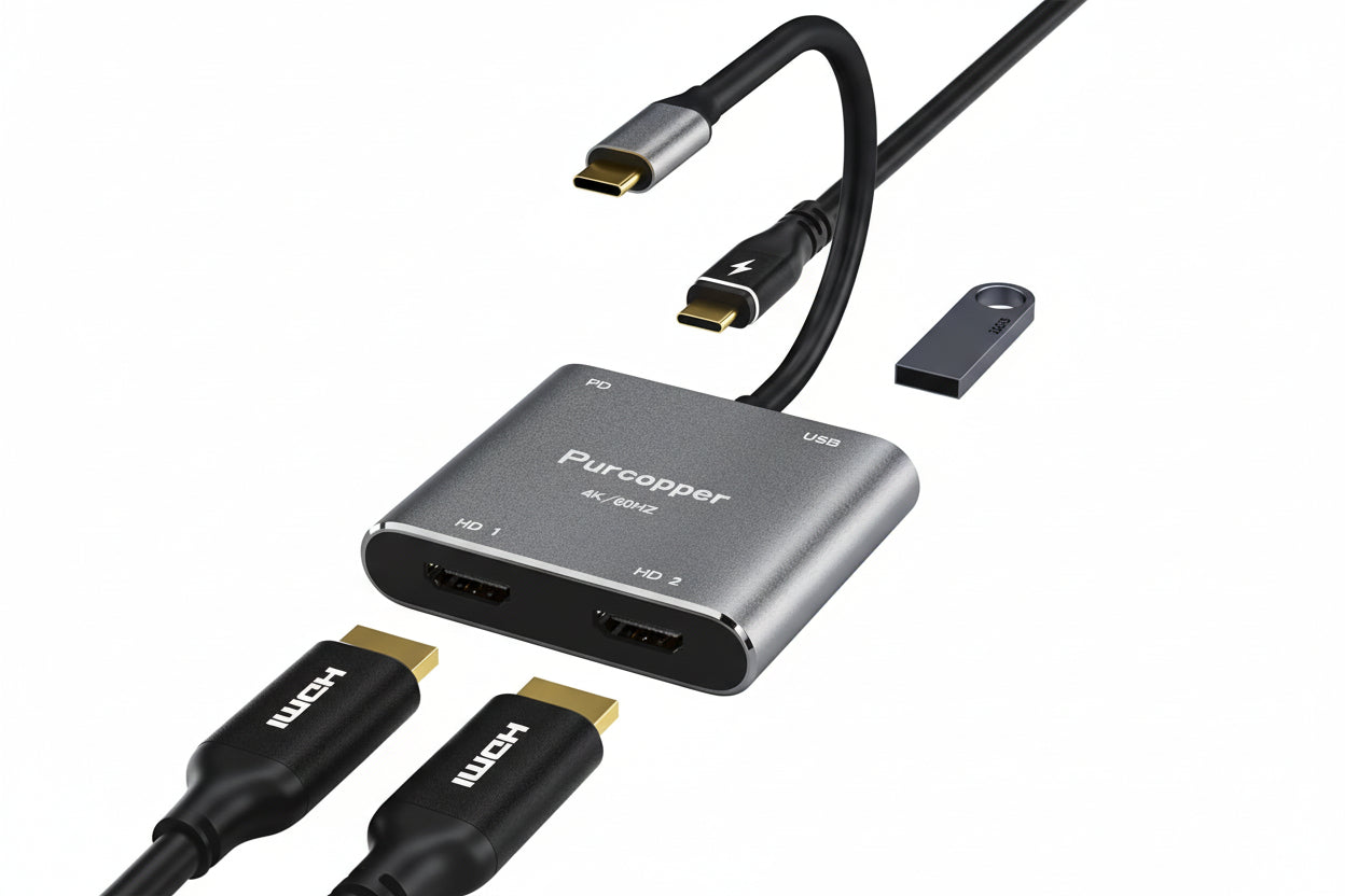 SHENGWEI 4IN1 TYPE C TO HDMI
