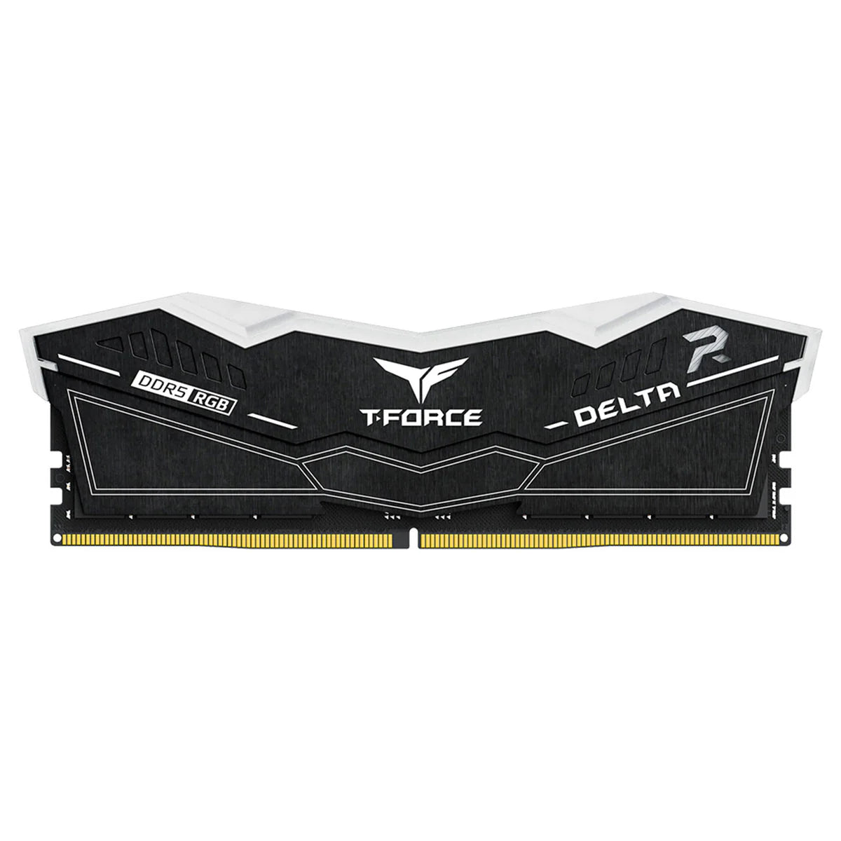 T-FORCE DELTA RGB 16GB 6000 DDR5 BLACK 1 x 16GB | FF4D516G6000HC38G01 | CL38-46-46-76 1.25V | INTEL XMP | AMD EXPO