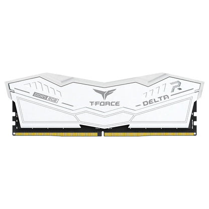T-FORCE DELTA RGB 16GB 6000 DDR5 WHITE 1 x 16GB | FF4D516G6000HC38G01 | CL38-46-46-76 1.25V | INTEL XMP | AMD EXPO