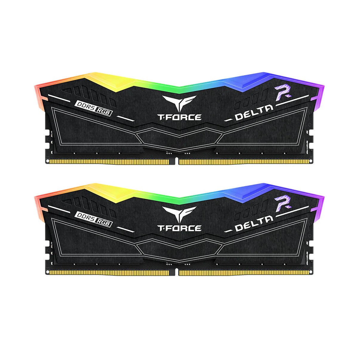 TEAM GROUP DELTA RGB 16GB (2X8GB)  DDR5 6000Mhz CL38 | FF3D516G6000HC38ADC01 | BLACK | RAM