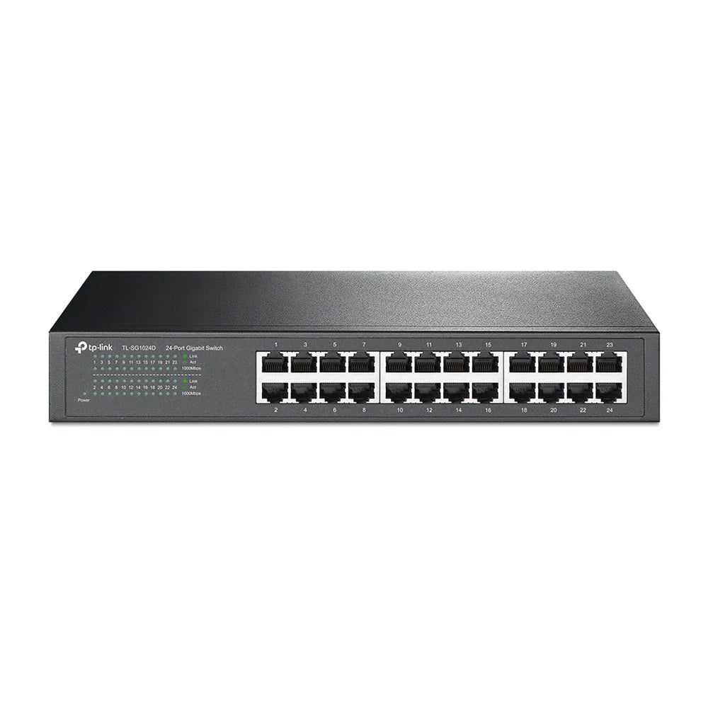TP LINK 24-PORT TLSG1024D GIGABIT ROUTER