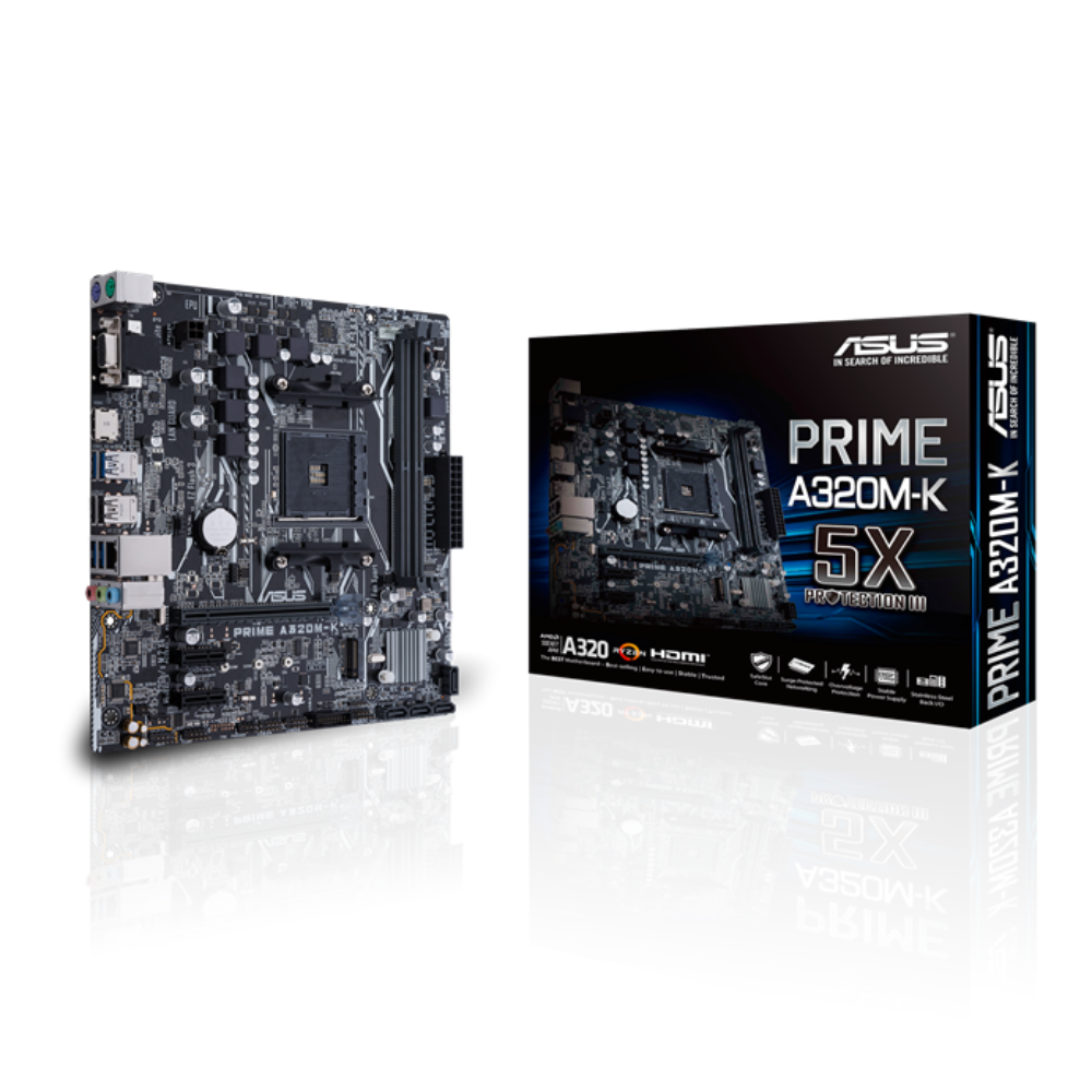 ASUS PRIME A320M-K |AM4 | DDR4 | MOTHERBOARD