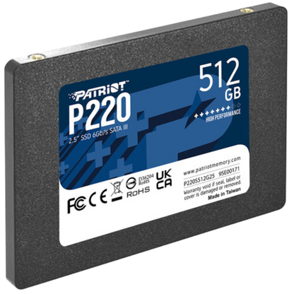 PATRIOT P220 512GB SATA3 2.5