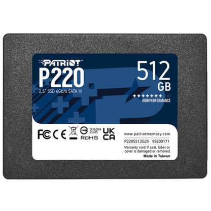 PATRIOT P220 512GB SATA3 2.5