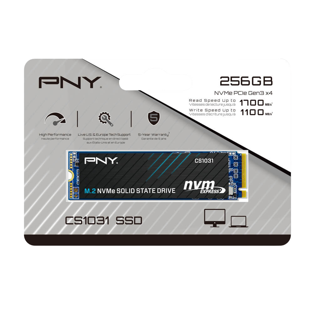 PNY 256GB M.2 NVME PCIE GEN3X4