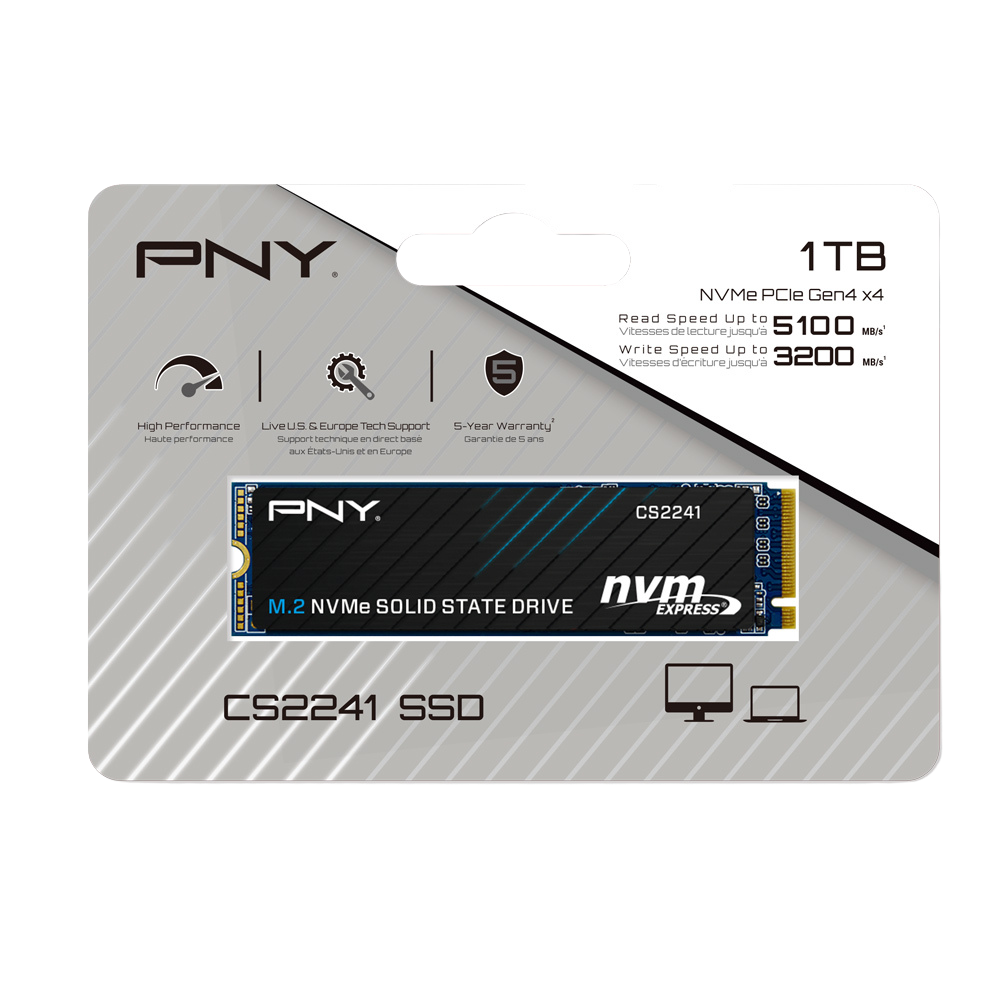 PNY NVME GEN4 CS2241 1TB PCIE 4X4