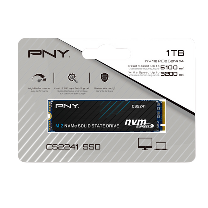 PNY NVME GEN4 CS2241 1TB PCIE 4X4