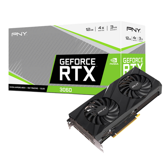 PNY RTX 3060 12GB VERTO 4X MONITORS