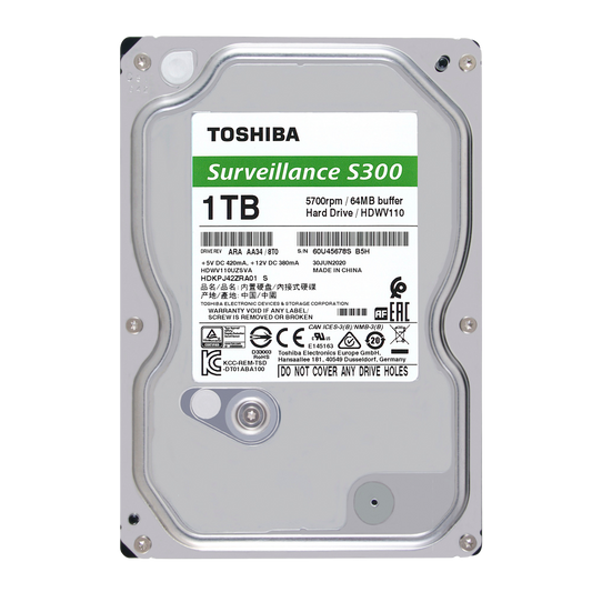 TOSHIBA HDD 1TB