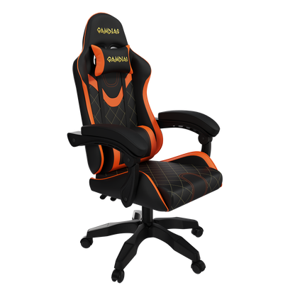 GAMDIAS ZELUS E2 BLACK - ORANGE