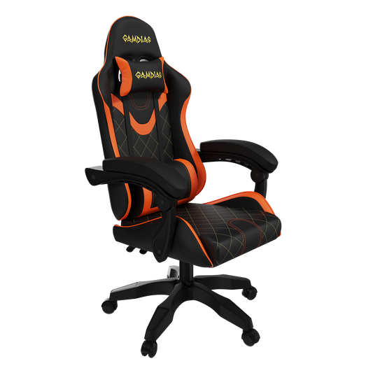 GAMDIAS ZELUS E2 BLACK - ORANGE