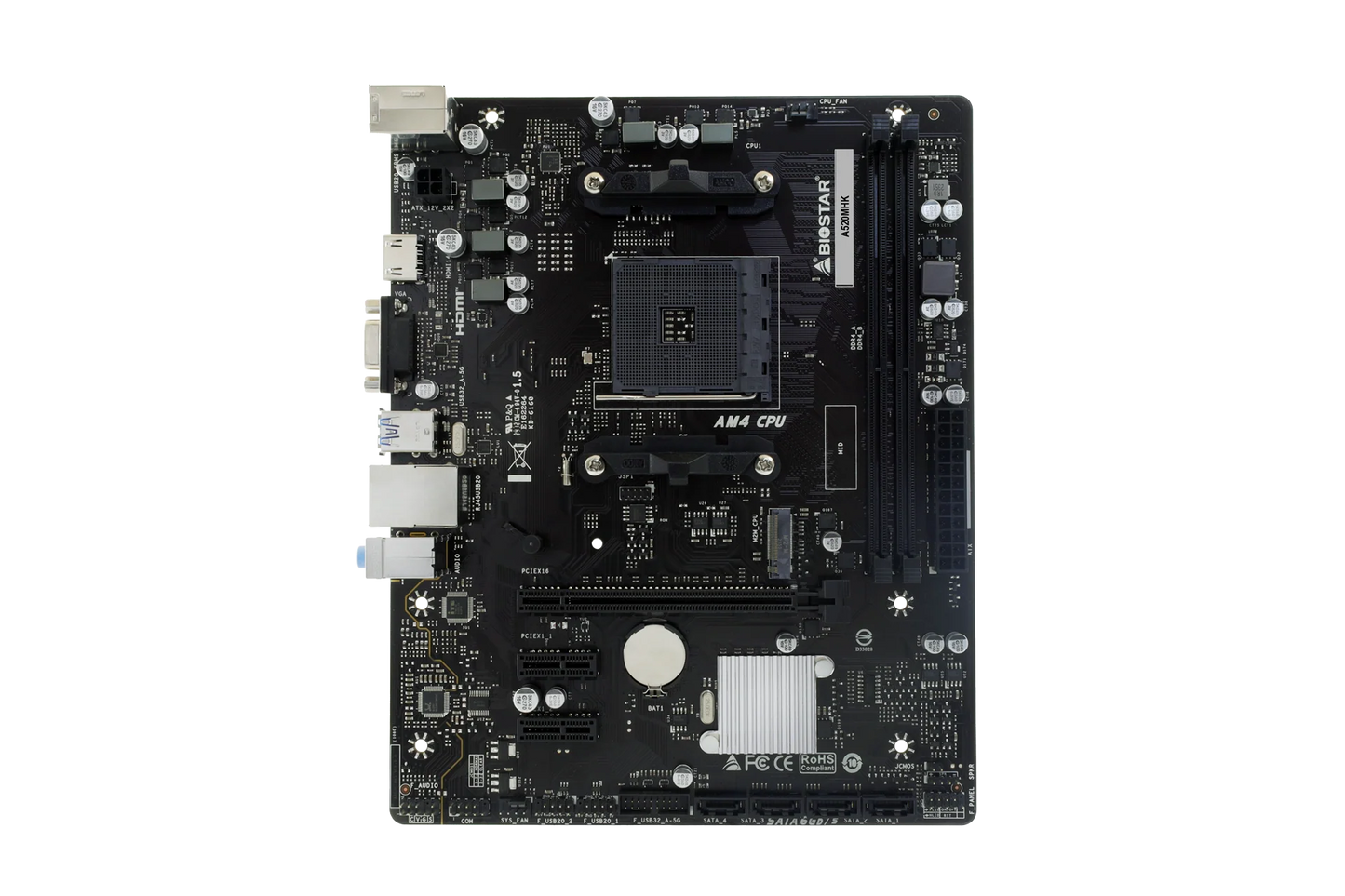 Biostar A520MHK socket AM4 DDR4 Motherboard