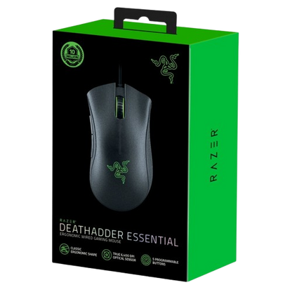 RAZER DEATH ADDER GAMING MOUSE BLACK