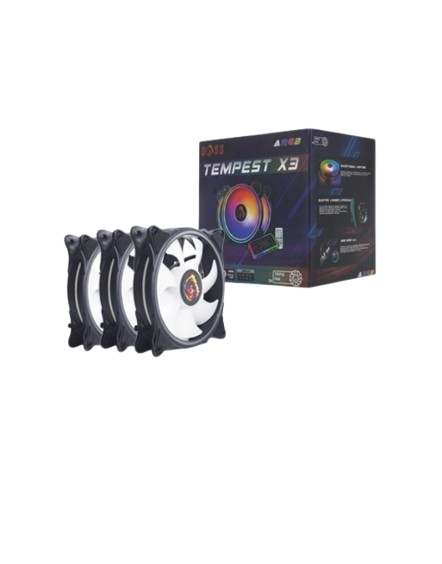 DOSS GUST X3 3 IN 1 RGB GAMING FAN