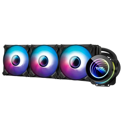 DARKFLASH (DX360) AIO/ RGB LIQUID COOLER BLACK