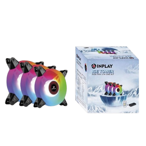 Inplay ice tower RGB fan 3 in 1