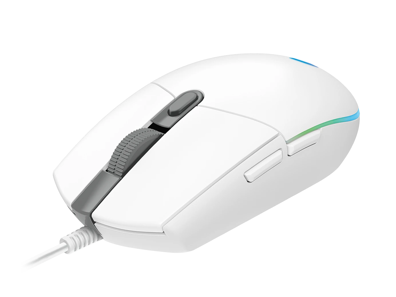 LOGITECH G102 LIGHTSYNC GAMING MOUSE WHITE USB