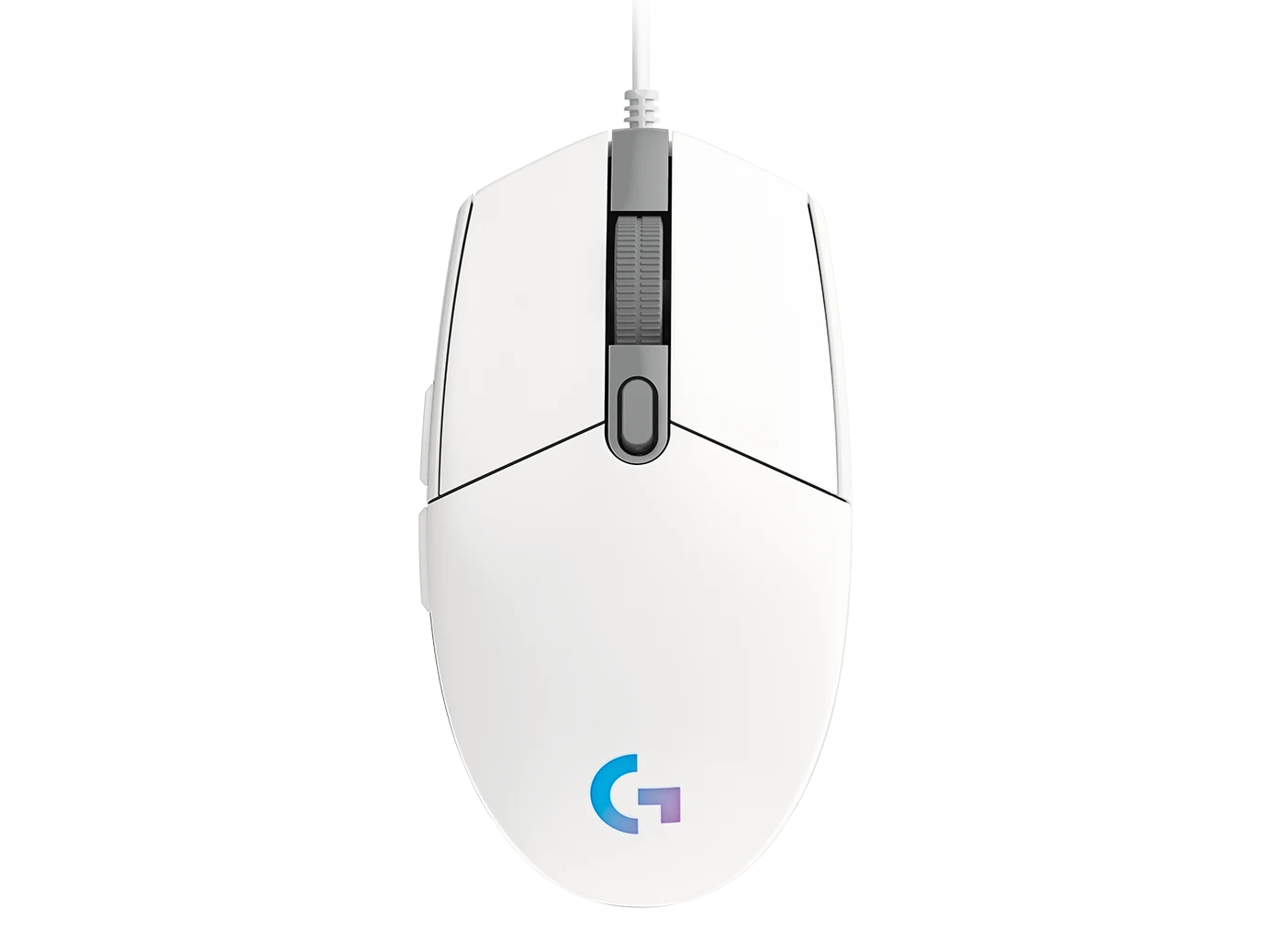 LOGITECH G102 LIGHTSYNC GAMING MOUSE WHITE USB