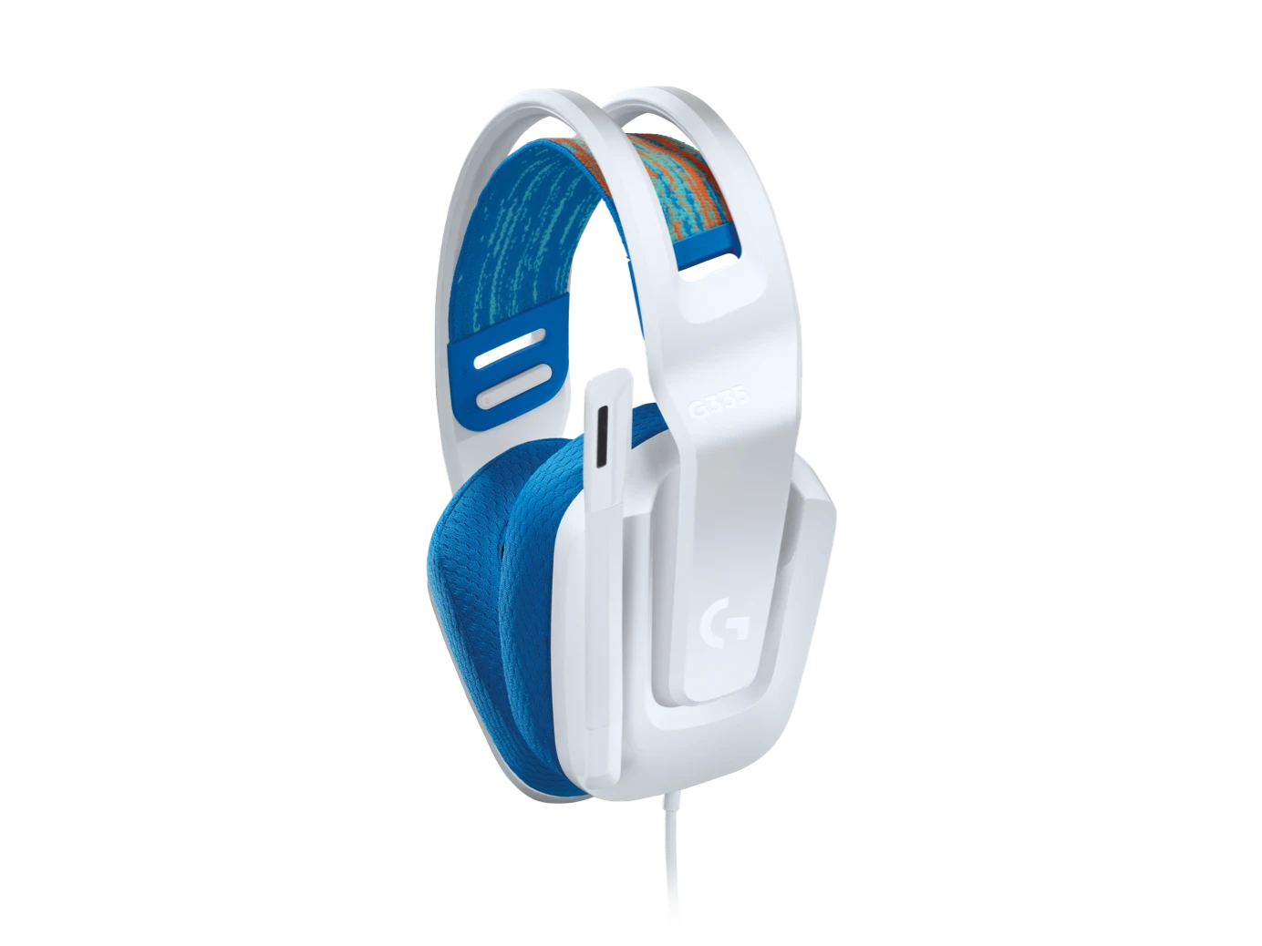 LOGITECH G335 WIRED GAMING HEADSET WHITE