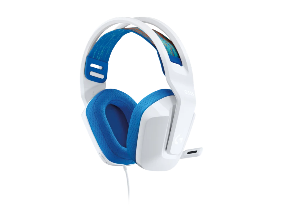 LOGITECH G335 WIRED GAMING HEADSET WHITE