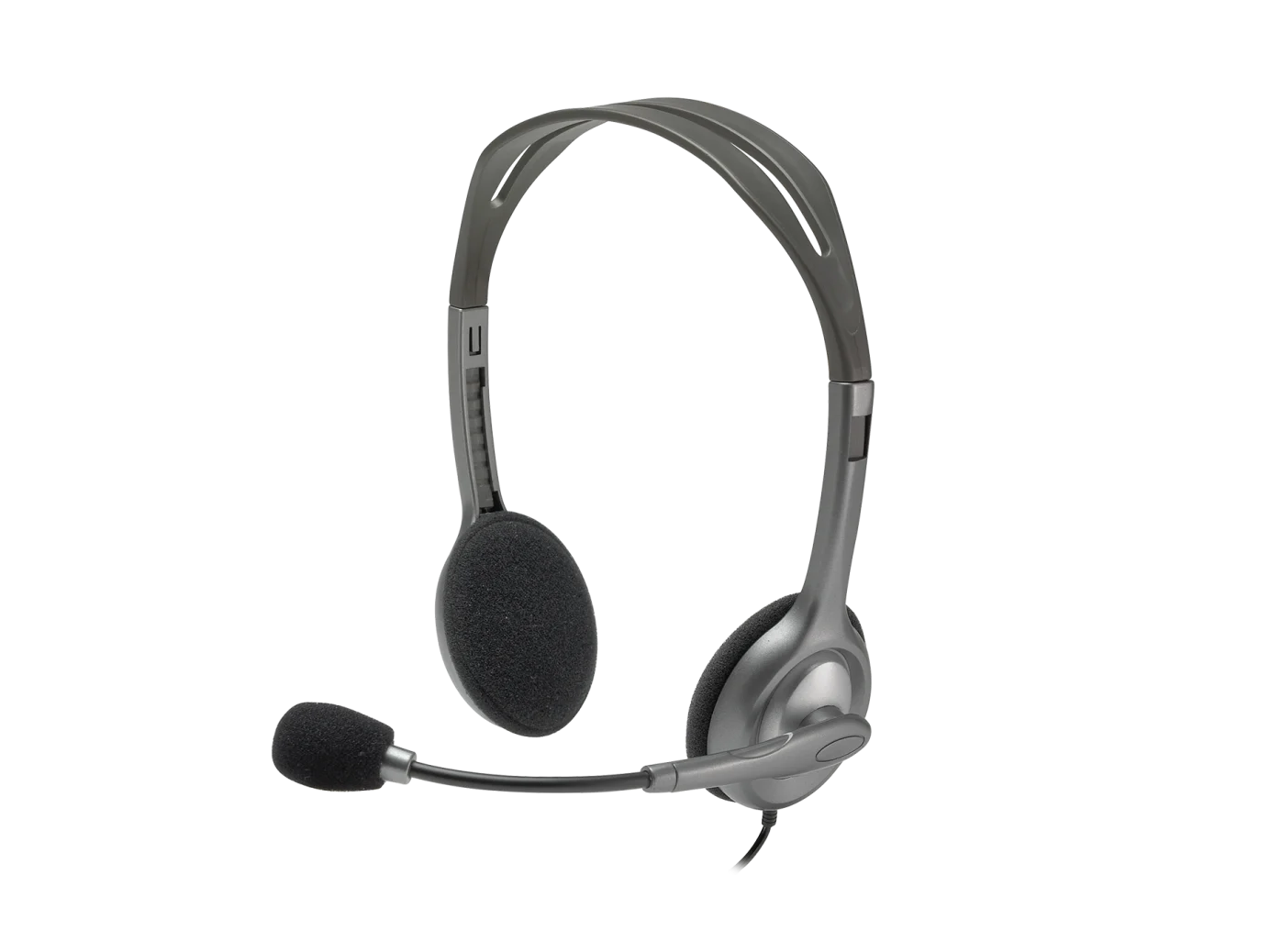 LOGITECH H110 STEREO HEADSET ANALOG W/ NOICE REDUCTION