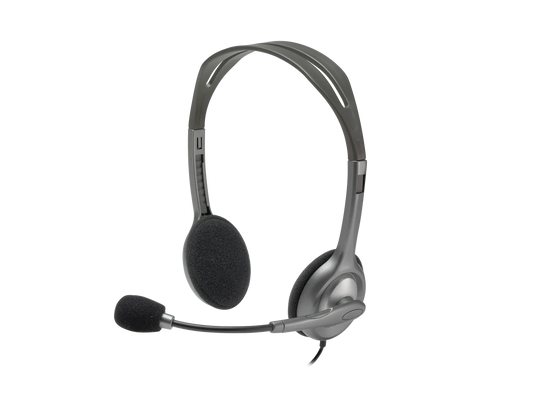 LOGITECH H110 STEREO HEADSET ANALOG W/ NOICE REDUCTION