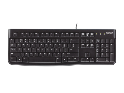 LOGITECH K120 CORDED KEYBOARD