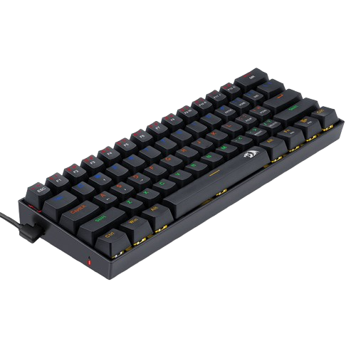REDRAGON K606 LAKSHMI ORANGE/BK/GY BLACK BROWN SWITCH