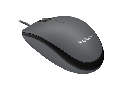 LOGITECH M100 BLACK USB MOUSE