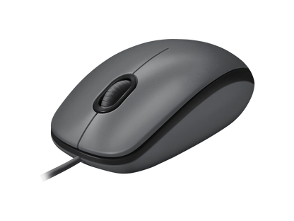LOGITECH M100 BLACK USB MOUSE