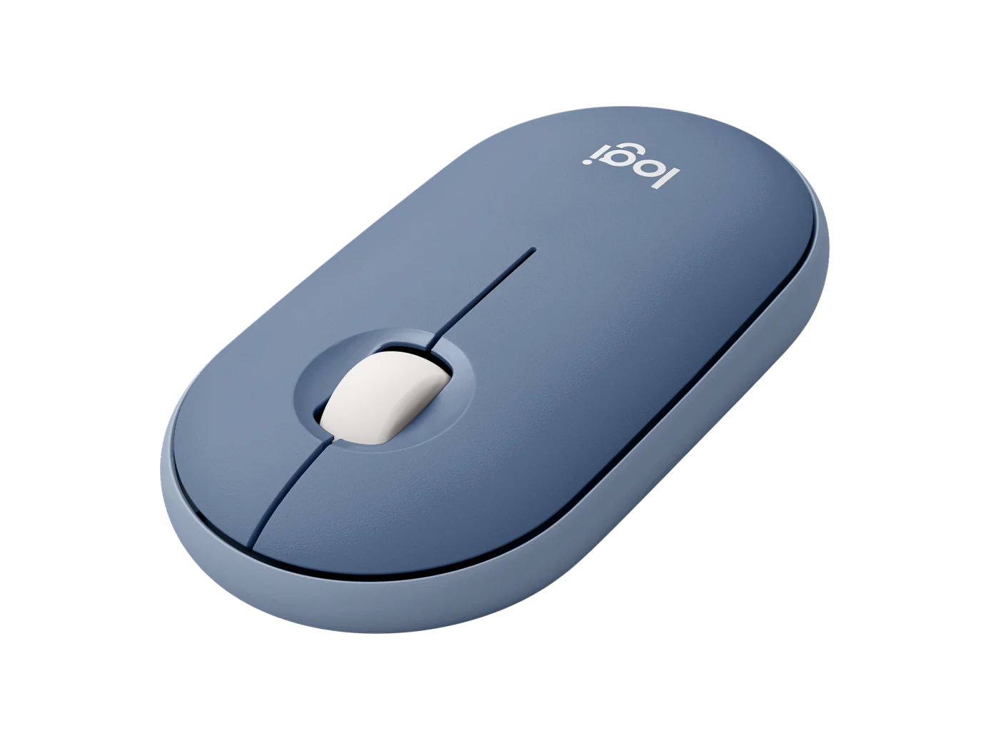 LOGITECH M350-BLUE GRAY 2.4GHz WIRELESS MOUSE