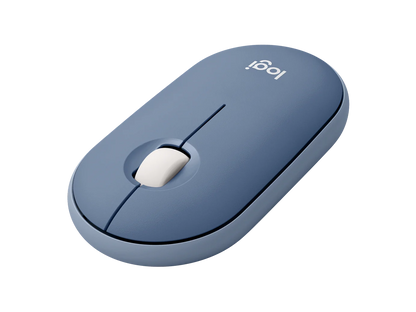 LOGITECH M350-BLUE GRAY 2.4GHz WIRELESS MOUSE