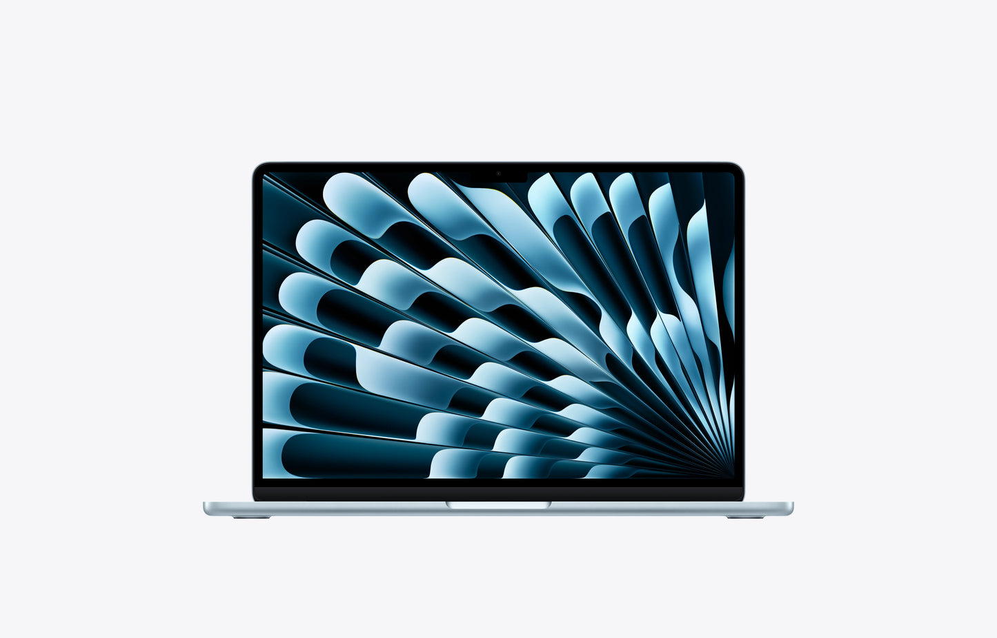 APPLE NOTEBOOK MACBOOK AIR 13.6" (MDHH4PP/A)  SKYBLUE LIQUID RETINA DISPLAY | TRUE TONE | M5 CHIP | 10C CPU | 8C GPU | 16C NEURAL ENGINE | 16GB UNIFIED MEMORY | 512GB SSD STORAGE |