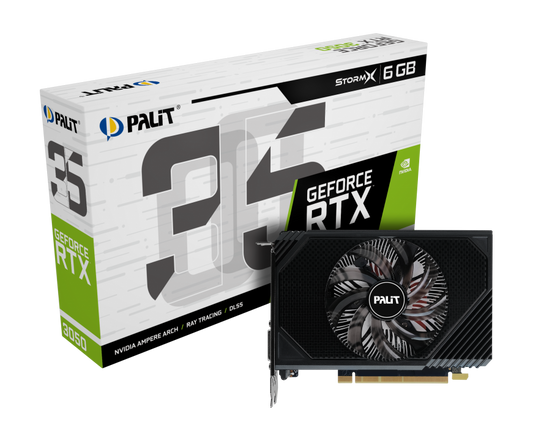 PALIT RTX3050 STORMX 6GB GDDR6 96BIT DVI HDMI