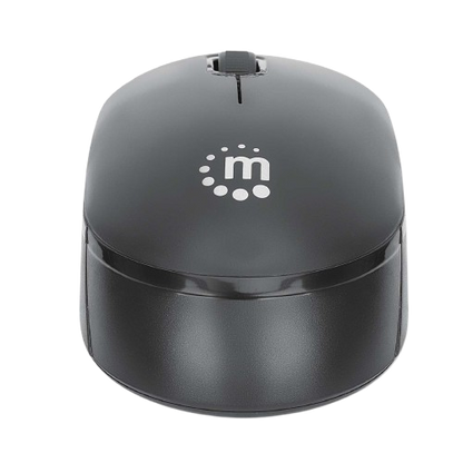 MANHATTAN USB OPTICAL MOUSE BLACK