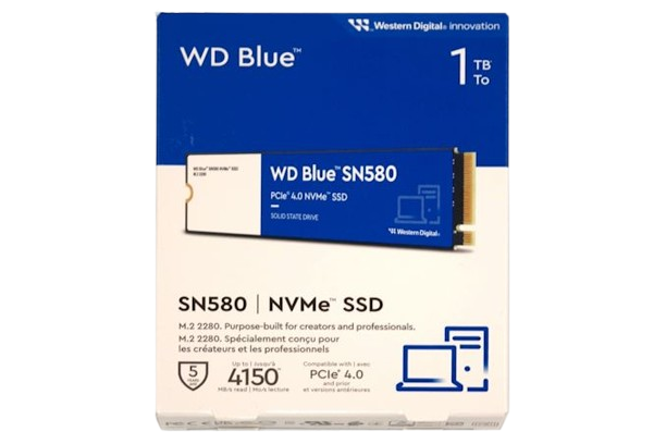 WD BLUE SN580 1TB PCIE GEN4 M.2