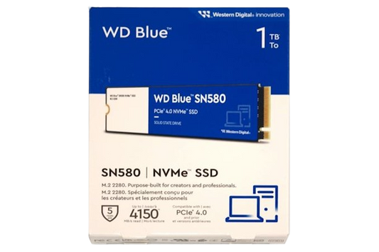 WD BLUE SN580 1TB PCIE GEN4 M.2