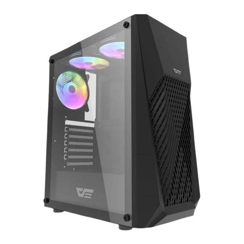 DARKFLASH DK150 W 3PCS FAN BLACK